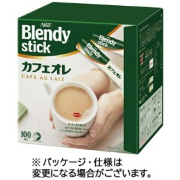 AGF Blendy Stick Café au Lait 100 Sticks