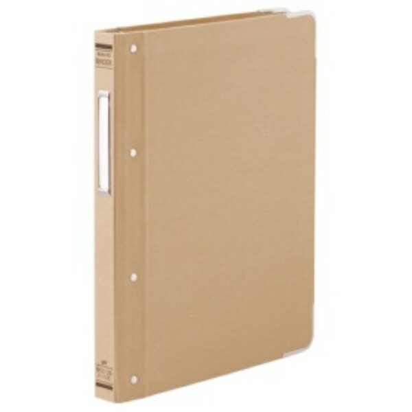 KOKUYO File Binder Cloth Cover B5 Vertical 26-Hole with Corner Metal Fittings 100-Sheet Capacity HA-110