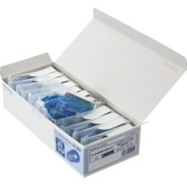 KOKUYO Dot Liner Tape Glue Refill, Strong Adhesion Type, 8.4mm x 16m, T-D400-08NX12, 1 Box (12 Refills)