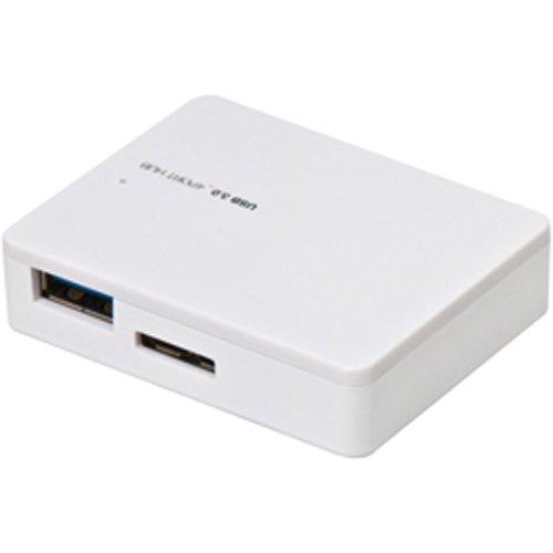 Digio2 USB 3.0 4-Port Hub, Bus-Powered, White UH-3024W