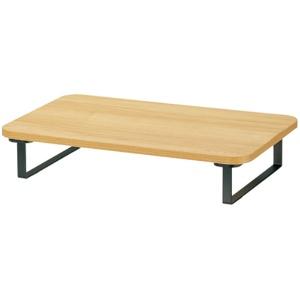 Nakabayashi Simple Desktop 40cm Width Oak/Black FDR-4025KMBK