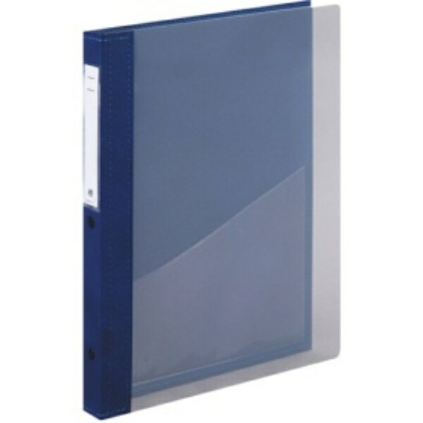 Rihitorabu Chart Book (Clear) A4 Vertical 30-Hole Binding 28mm Spine Width Blue HB418-1 1 Book