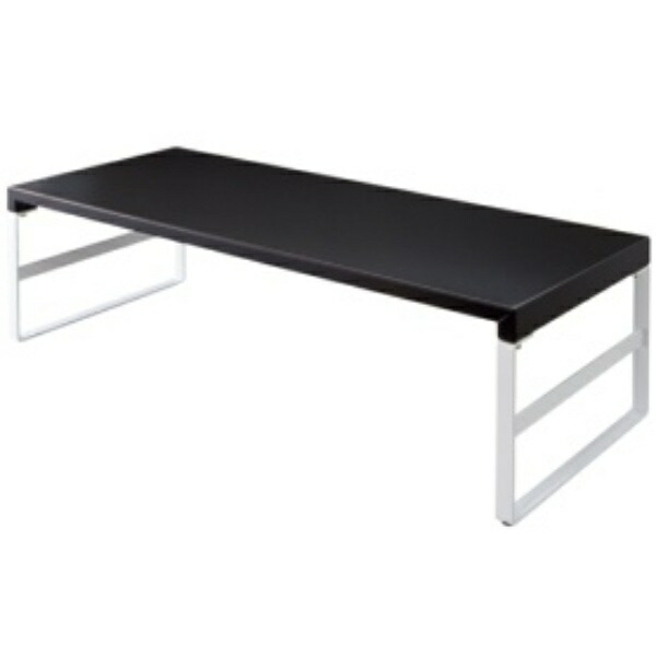 Rihitora PC Stand Monitor Stand Desk Stand Black Width 59 × Depth 25 × Height 16 cm High Load Capacity 15 kg A7333-24