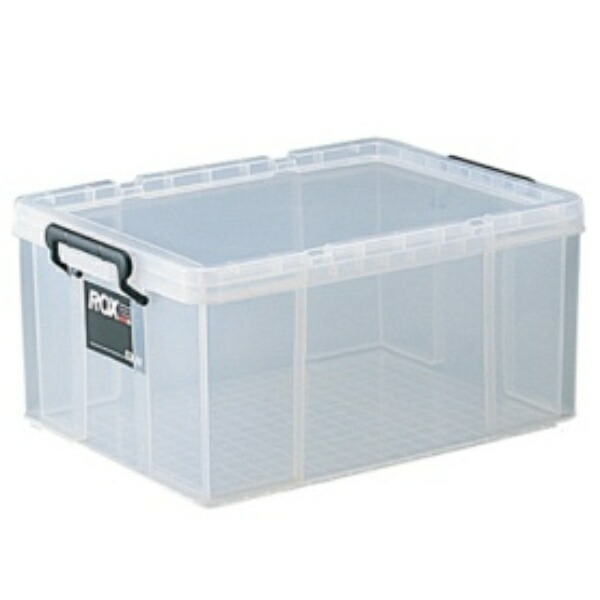 Tenma Durable Storage Box Made in Japan Disaster Preparedness ROX 530M Clear Case Container Box Sturdy Clothing Case Plastic Case ROX