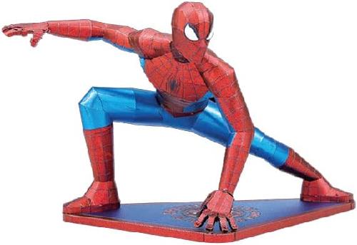 Tenyo Metallic Nano Puzzle Marvel Spider-Man R-ME-16M Stainless Steel Material No Adhesive Required Height 0.2m Ultra-Precision Laser Cutting Craft Project 3D Model