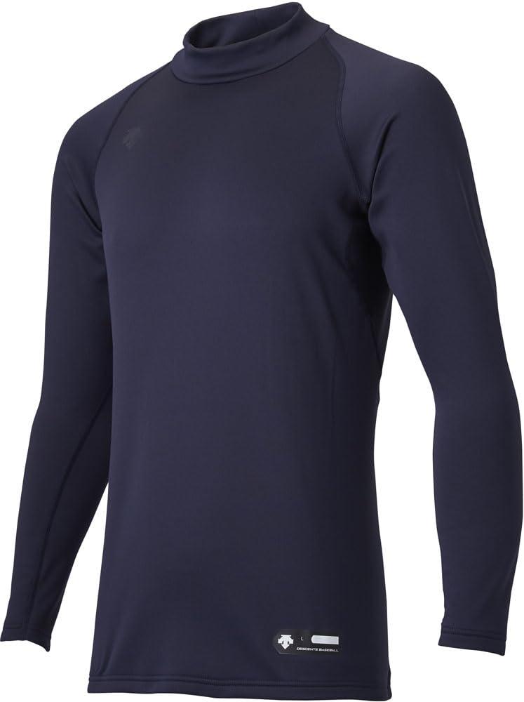 [Descente] Baseball Underwear High-Neck Long-Sleeve Undershirt STD-658B Men's D Navy