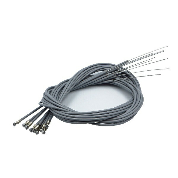 Brake Cable (with Liner) Loose x10 Pieces Gray 1530-1680mm