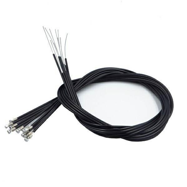 Brake Cable (with Liner) Loose x10 Black 1650-1800mm