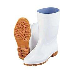 [Koushin Gum] Rain Boots 65122 Men's White Size 26