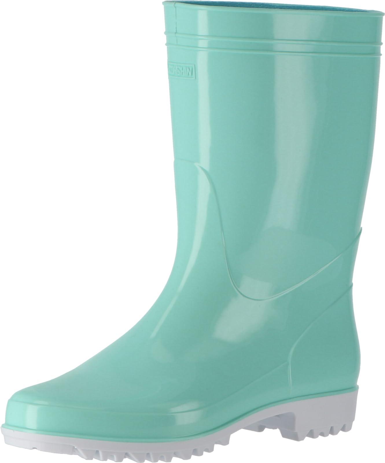 [Koushin Gum] Rain Boots 65122 Men's Mint 25.5