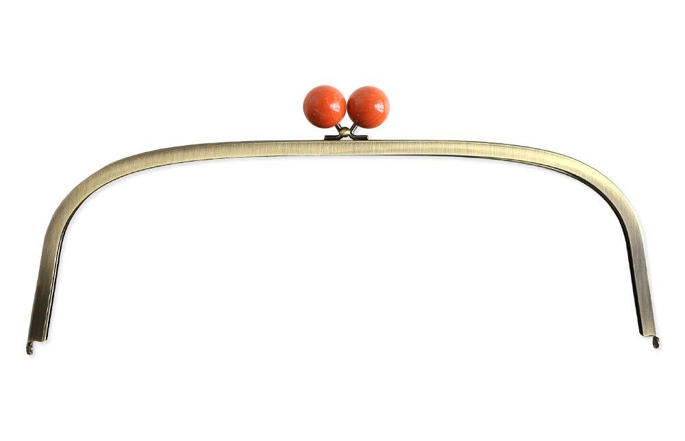 Nippon Chuko INAZUMA Beaded Clasp Antique Gold Approx. 39×15.5cm Coral BK383-AG-2