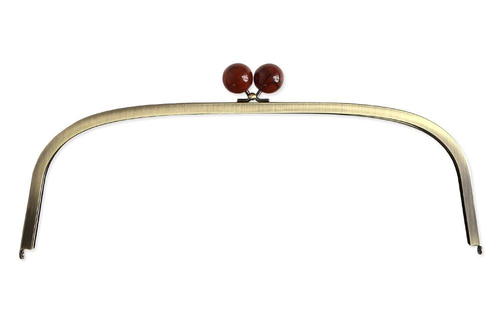 INAZUMA Beaded Mouthpiece Antique Gold Approx. 39×15.5cm Tortoiseshell BK383-AG-21