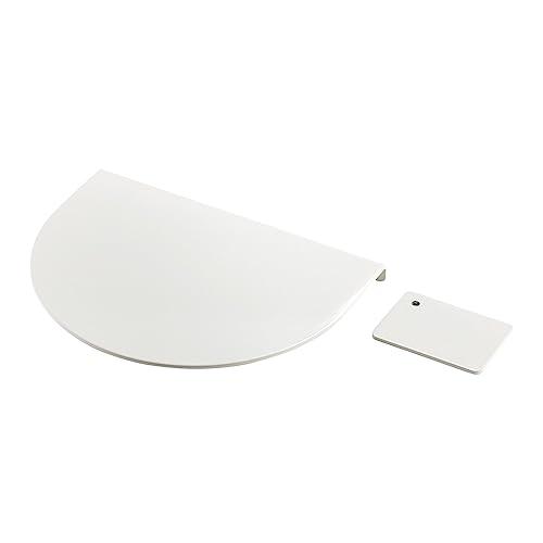 Sanwa Supply Monitor Arm Reinforcement Plate Reduces Wobbling & Prevents Scratches White CR-LAPLT1W