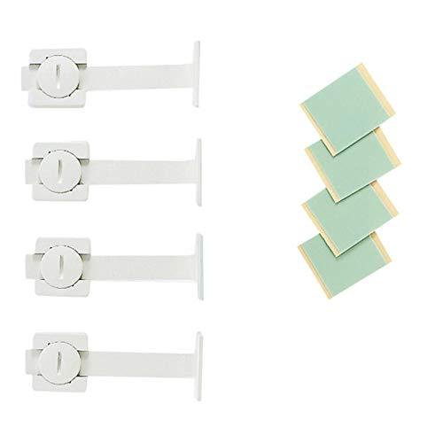 Sanwa Supply Earthquake-Resistant Stopper T-Type (4-Pack) Earthquake Resistance Level 7 Target Object Weight 160kg QL-59