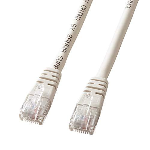 Sanwa Supply Enhanced Category 5 Single-Wire LAN Cable 15m Light Gray KB-T5T-15N