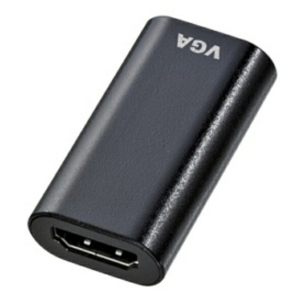 Sanwa Supply HDMI to VGA Conversion Adapter (HDMI Type A Female to VGA Female) Black AD-HD13VGA