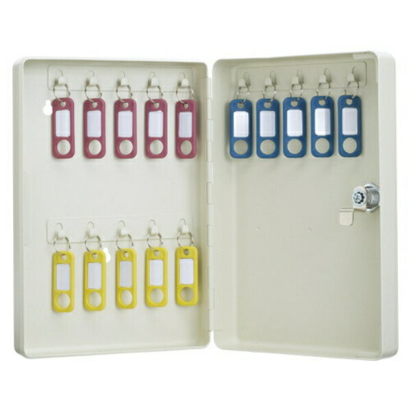 Karl Office Supplies Key Storage Key Box Compact 15 Hooks CKB-C15-I