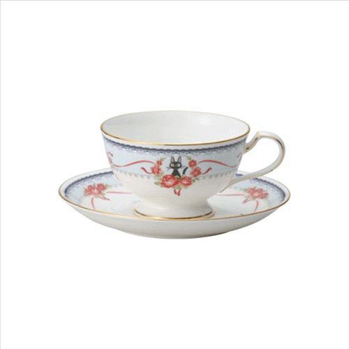 Noritake Cup & Saucer (Coffee/Tea Dual Use) 190cc Kiki's Delivery Service Blue Bone China MJ97221/H-613L