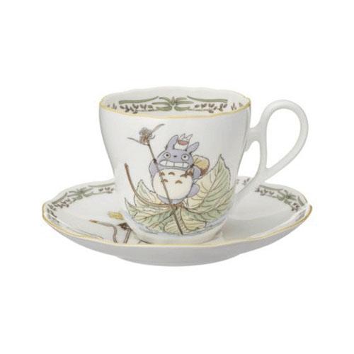 Noritake Cup & Saucer (Coffee/Tea Dual Use) 375cc My Neighbor Totoro Microwave Safe Bone China TT97889/4924-8