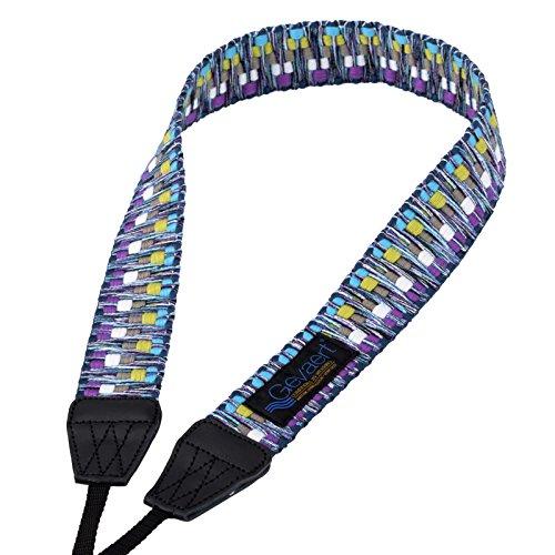 Etsumi Gevaert Camera Strap Vivid Shaggy Blue/Purple VGV-004