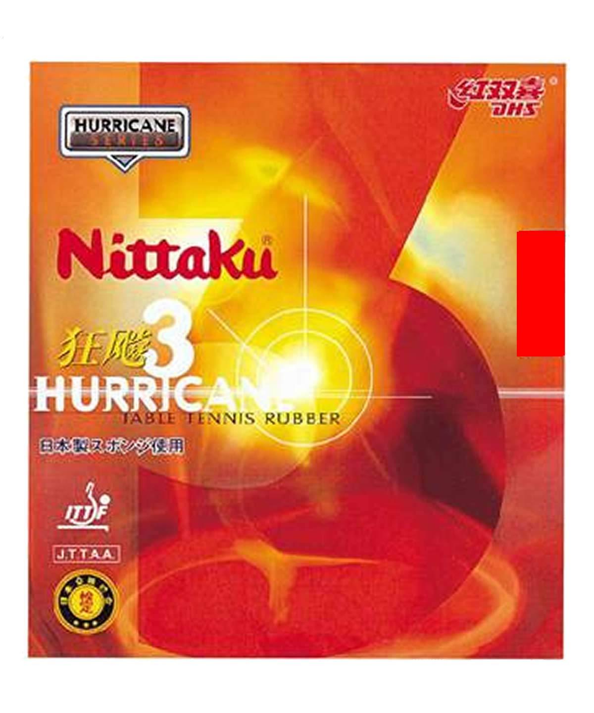 Nittaku Table Tennis Rubber Nittaku Kyohyo 3 Back Soft Sticky NR-8669 (Speed) Red Extra Thick