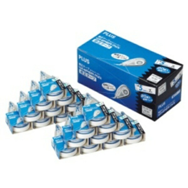 Plus Correction Tape Whipper Mini 20-Pack 5mm Width WH-505-20P 42-361