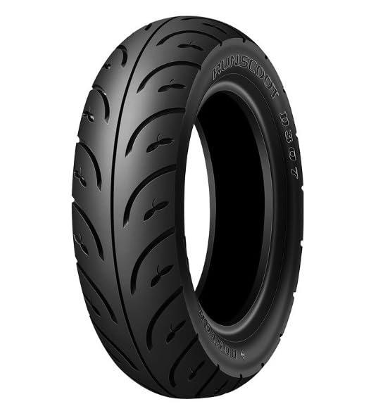 DUNLOP Motorcycle Tire for Scooters RUNSCOOT D307 Front/Rear Universal 3.00-10 42J Tubeless Type (TL) 305507 For Motorcycles