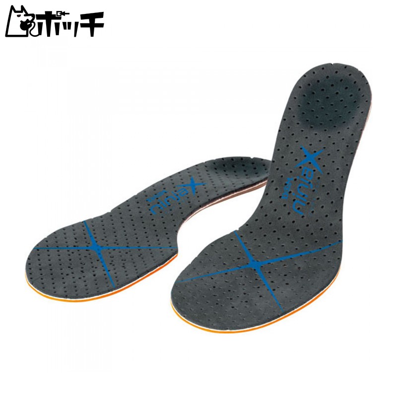 D&M Insole Volleyball Sports Receiving 1 Pair Black LL Size Made in Japan 109134 Ninja Cross Insole Function Fixation Posture Support Fit Cushion Heel Sports
