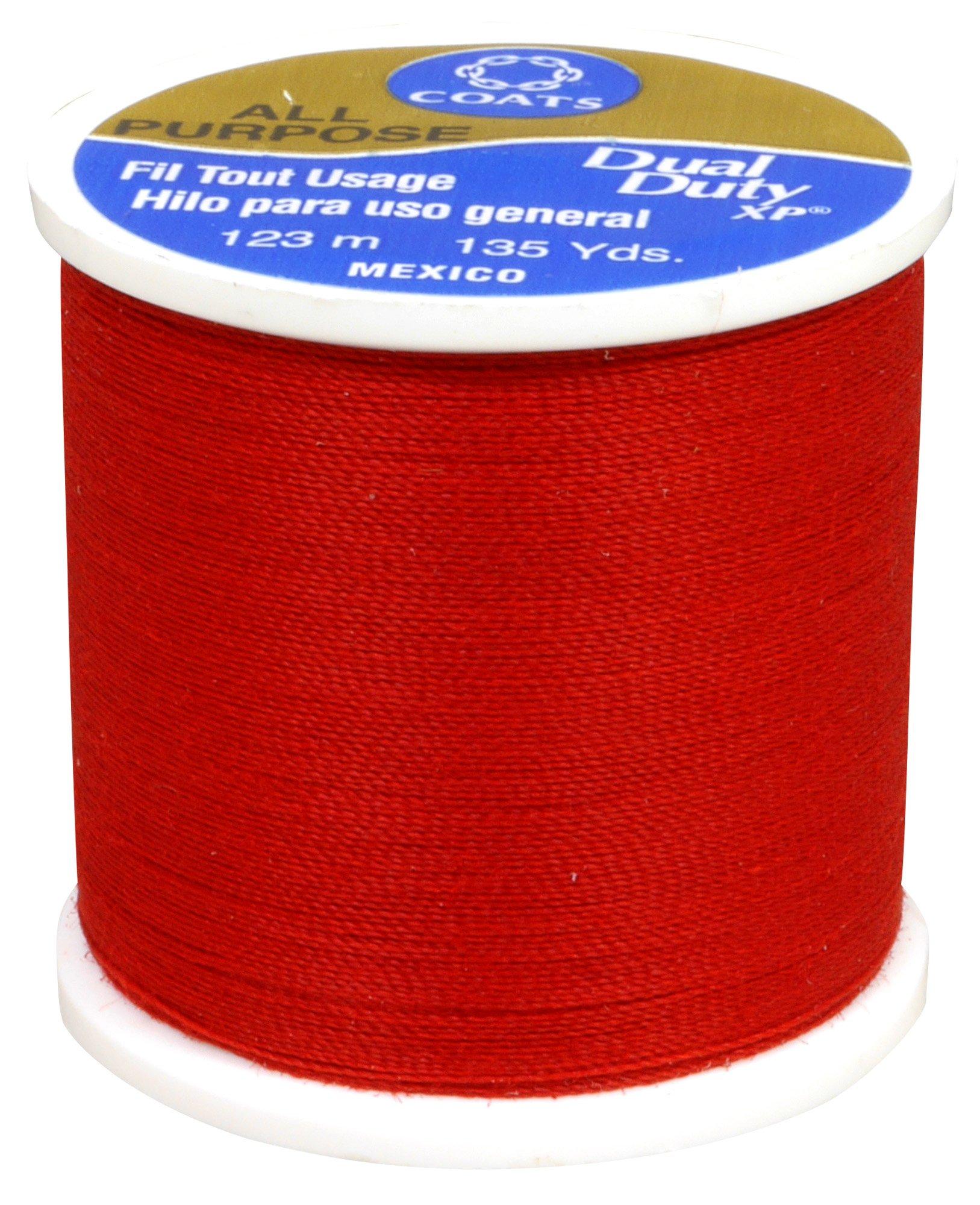 Yokota Dual Duty Art.S200 Patchwork Thread No. 55 123m Roll col.128 Red 01-890