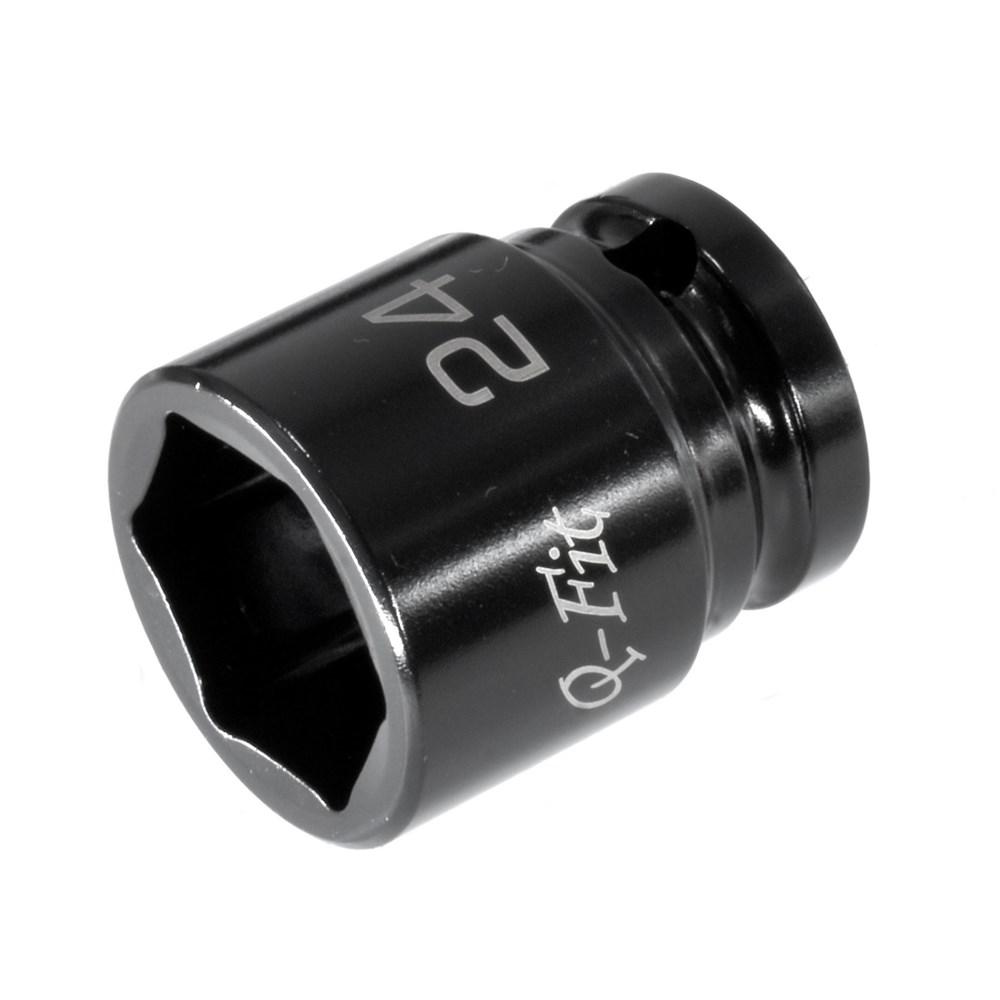 AP Q-Fit 1/2DR Impact Socket 24mm | Impact-Ready Combination Socket Impact