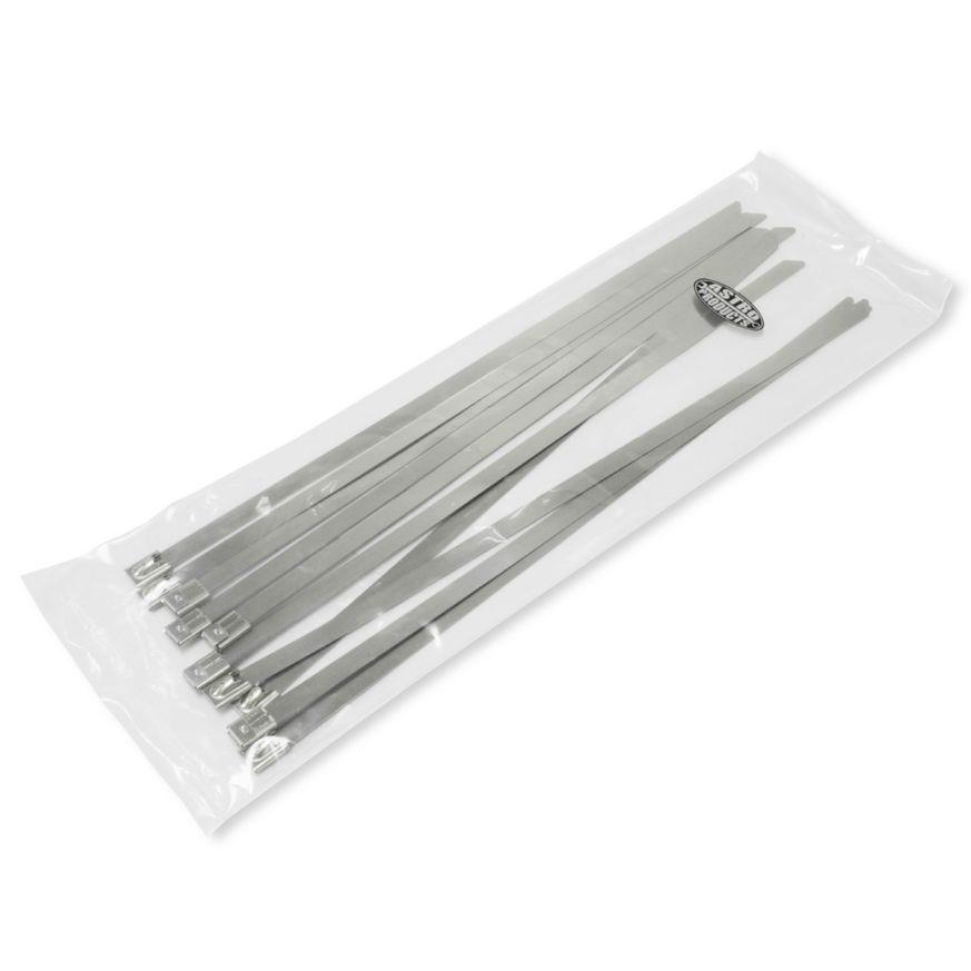 AP Stainless Steel Cable Ties 7.9mm × 300mm, 10-Pack