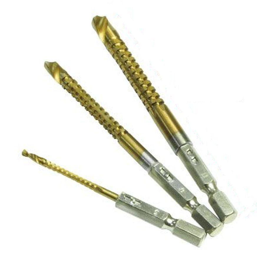 Astro Products 1/4" Hex Drill Saw Set (3-Piece) DB121