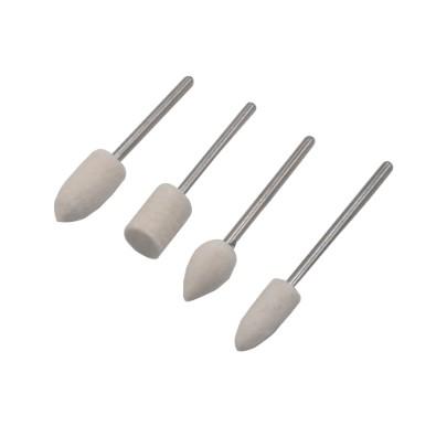 Astro Shaft-Mounted Felt Buff φ2.34, 4-Pack