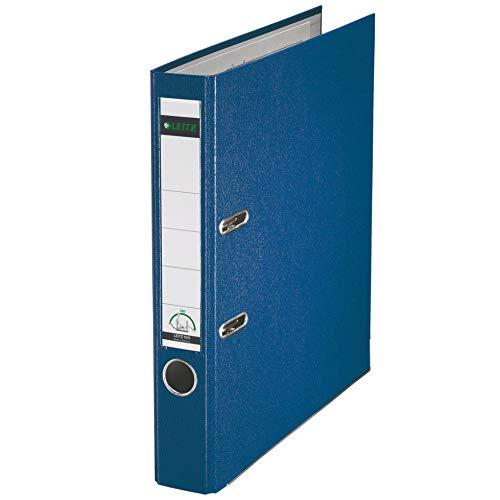 LEITZ Lever Arch File A4 55mm Back Width 2-Hole 350-Sheet Capacity Blue 10155035
