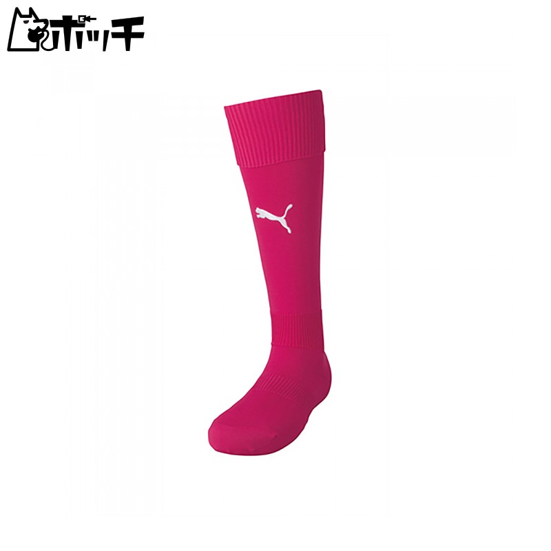 [PUMA] Socks Soccer LIGA Stockings 729879 Men's Spring/Summer 2024 Color Raspberry/White (12) 27.0 cm