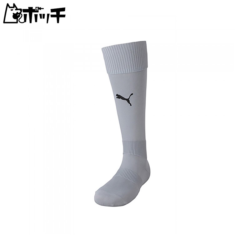 [PUMA] Socks Soccer LIGA Stockings 729879 Men's Spring/Summer 2024 Color Silver/Black (14) 30.0 cm