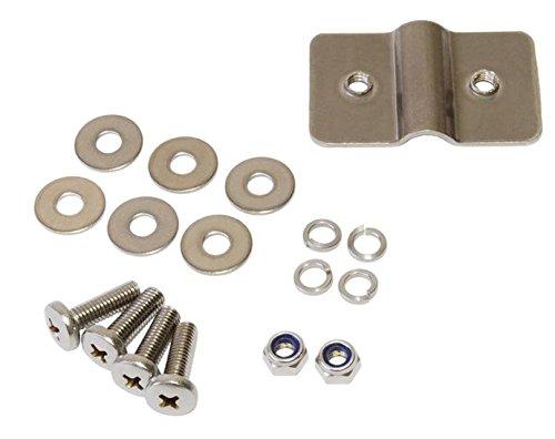 EnergyPrice Bicycle Front Basket/Newspaper Basket WS-4N-25 Front Basket Mounting Bracket Stainless Steel