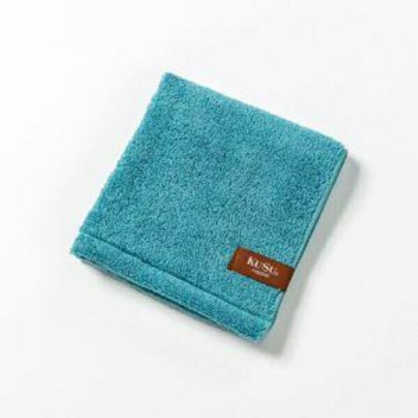 Kusunohashi Monori Wash Towel KuSu Organic PBP Approx. 33×34cm Blue 1-68031-51-B