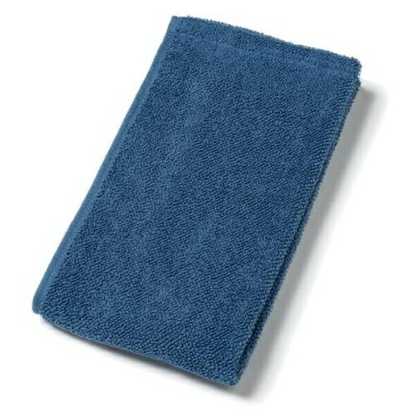 Kusunohashi Monori Face Towel Imabari Towel DS Point Small Dot Smart Face Towel Made in Japan Blue Approx. 28×80cm 1-68490-31-B