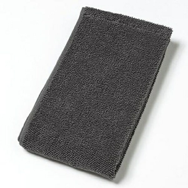 Kusunohashi Monori Face Towel Imabari Towel DS Point Small Dot Smart Face Towel Made in Japan Gray Approx. 28×80cm 1-68490-31-GY