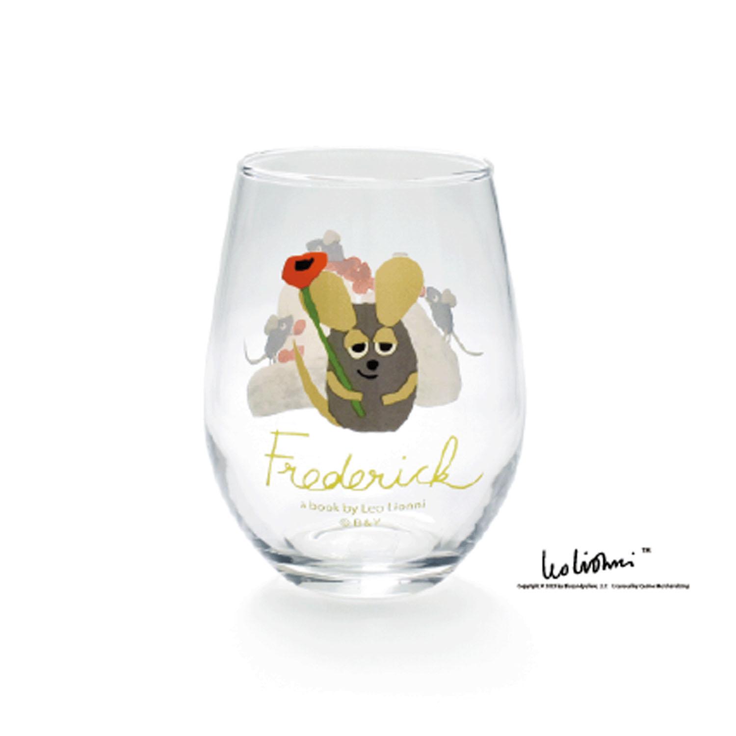 Leo Lionni Juice Glass Cup Approx. 325ml Frederick and the Mice Tableware Leo Lionni Goods Miscellaneous Goods Made in Japan 278714