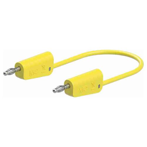 φ4mm x 2000mm Test Lead (Stack Connection / Yellow)