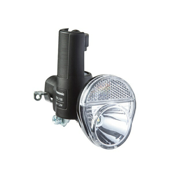 Panasonic LED Power-Generating Lamp Wide LED Bicycle Black W58×D128×H105mm NSKL138-B