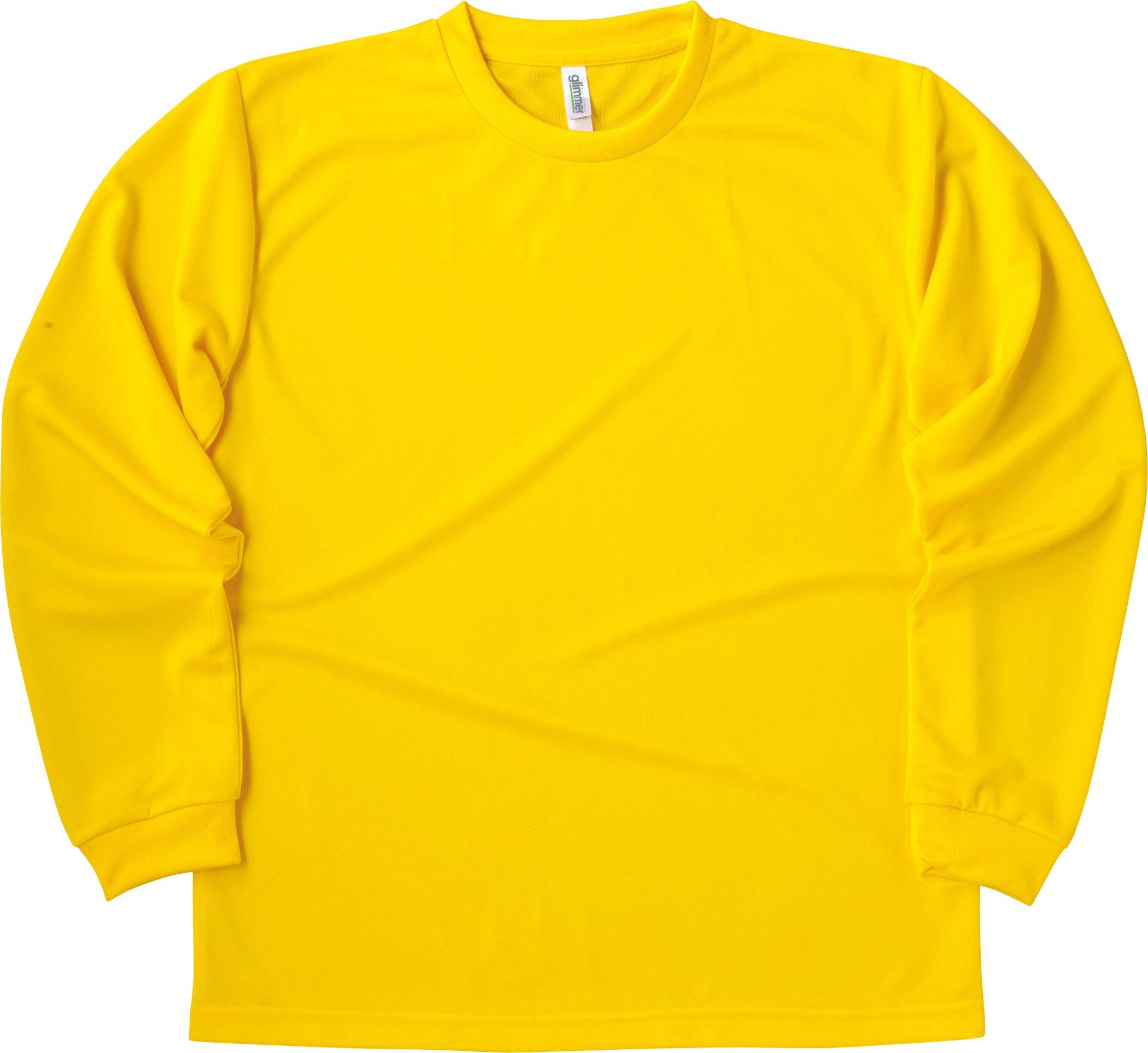[Glimmer] Long Sleeve 4.4 oz Dry Long Sleeve T-Shirt [Crew Neck] 00304-ALT Boys Daisy 3L (Equivalent to Japanese Size 3L)