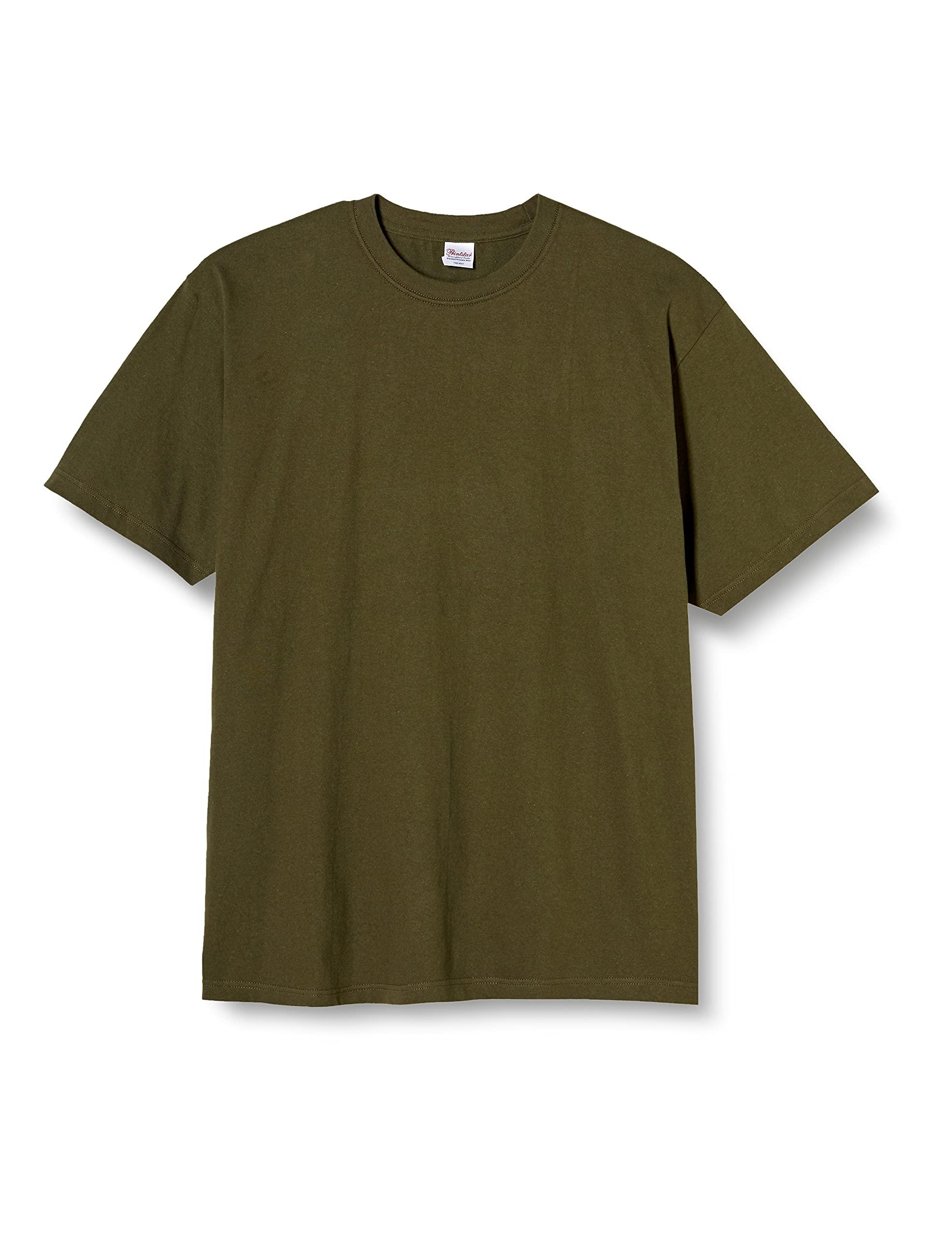 [Printstar] Short Sleeve 7.4 oz HVT Super Heavy T-Shirt Army Green Japan XS (Equivalent to Japanese size XS)