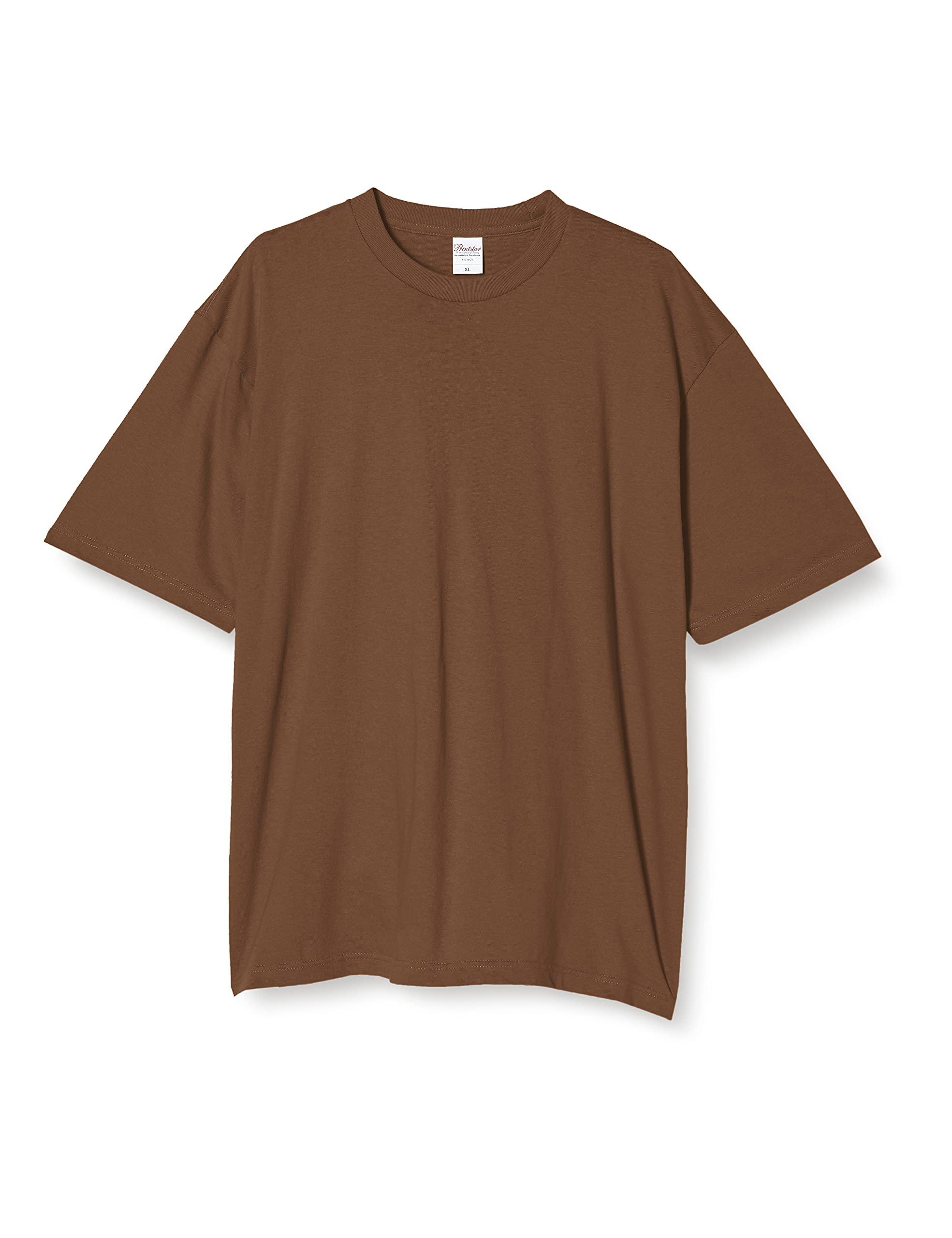 [Printstar] T-Shirt 00113-BCV Men's Dark Brown S