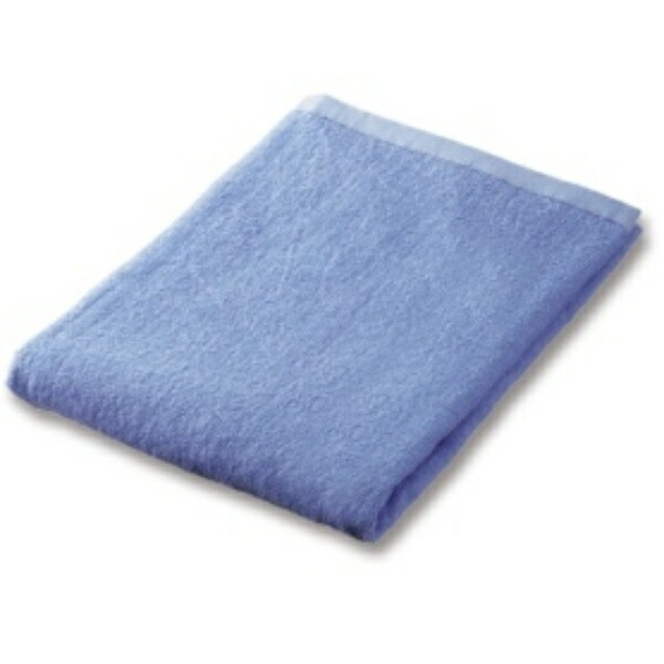 Commercial-Use Slender Color Bath Towel, Light Blue, 1 Piece