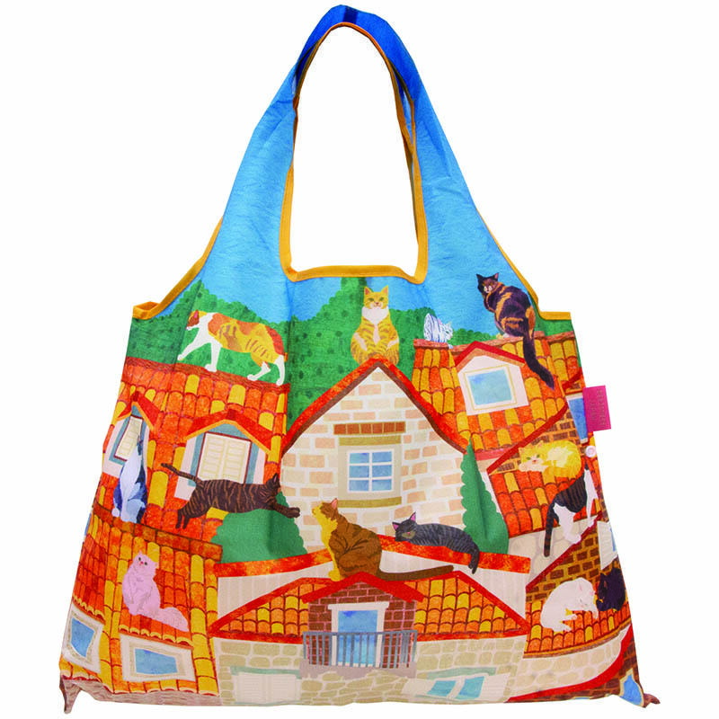 Designer 2-Way Eco Bag: Cats on the Roof, 2025