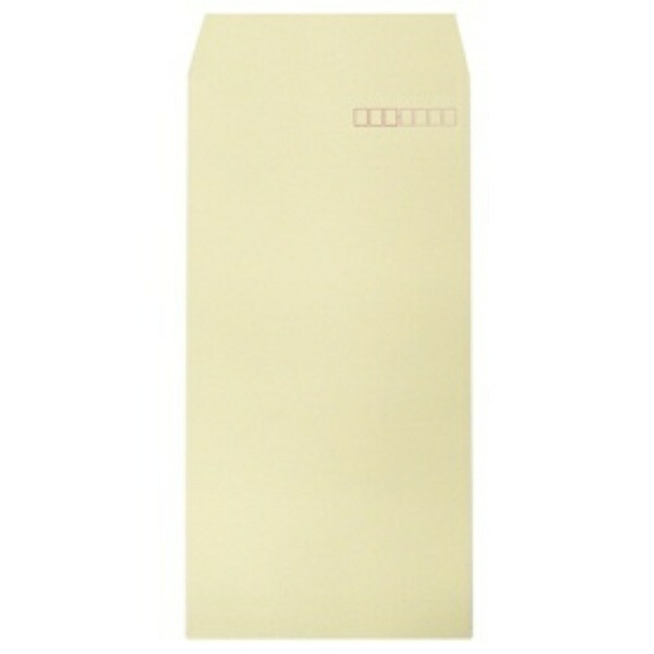 Heart-Patterned Opaque Color Envelopes with Tape, Long 3 Size, Pastel Cream XEP273, 1 Pack (100 Sheets)