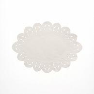 SWAN Lace Paper, Oblong Shape, Size 12, White, 1 Bag